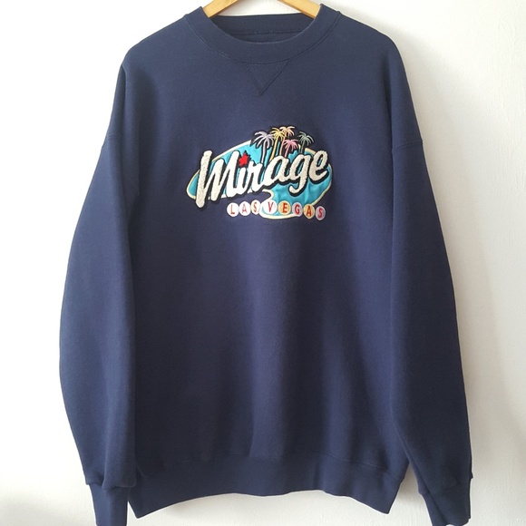 Santee HVYWT Tops - VINTAGE MIRAGE HOTEL & CASINO LAS VEGAS SWEATSHIRT